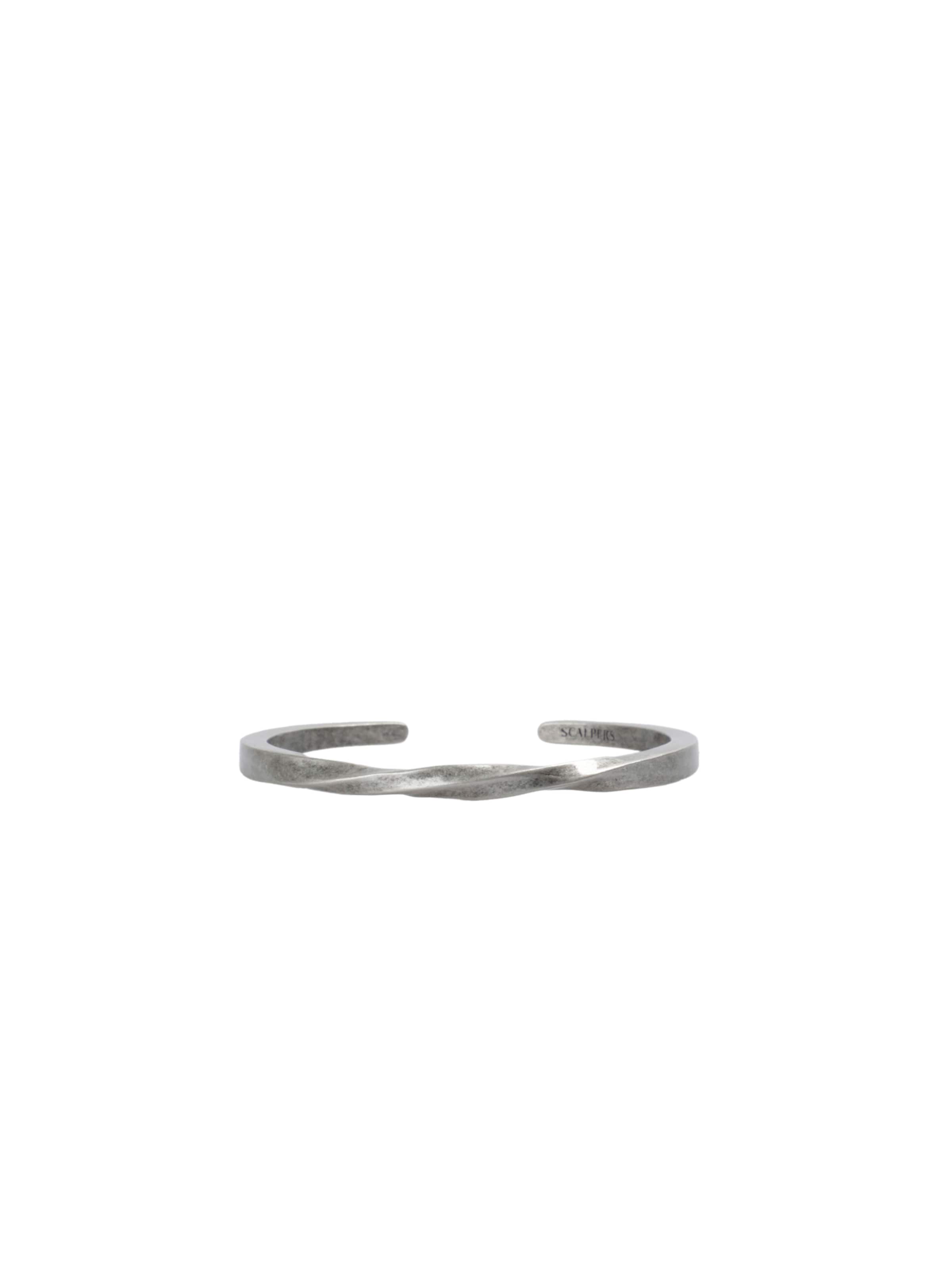 Scalpers Bracelet ' ' in Silver: front