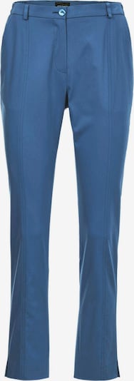 Goldner Pantalon à plis ' Anna' en bleu, Vue avec produit