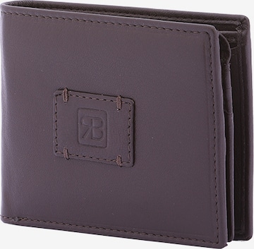 Porte-monnaies Renato Balestra en marron : devant