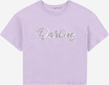 T-Shirt 'OLIVIA' KIDS ONLY en violet : devant