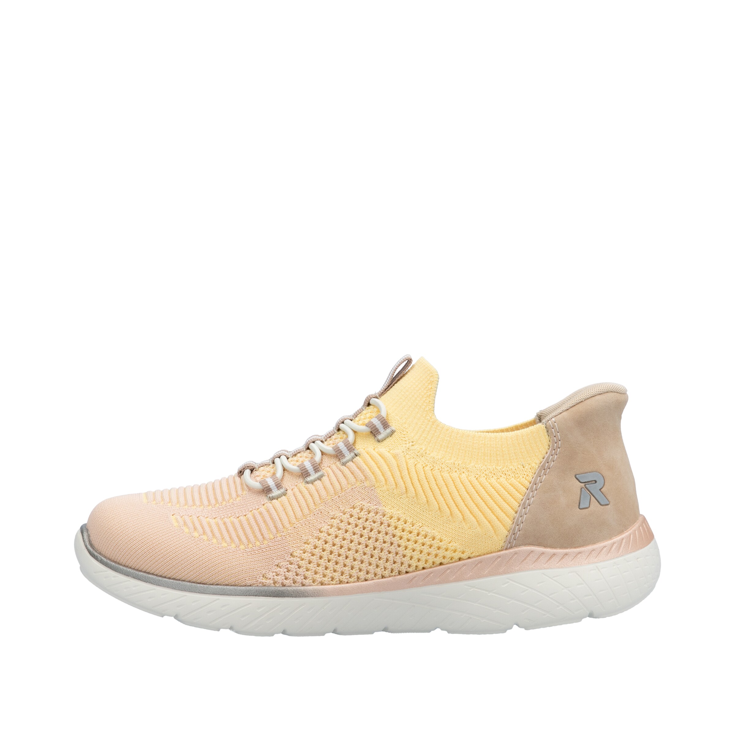 Rieker Sport Platform trainers in Yellow: front