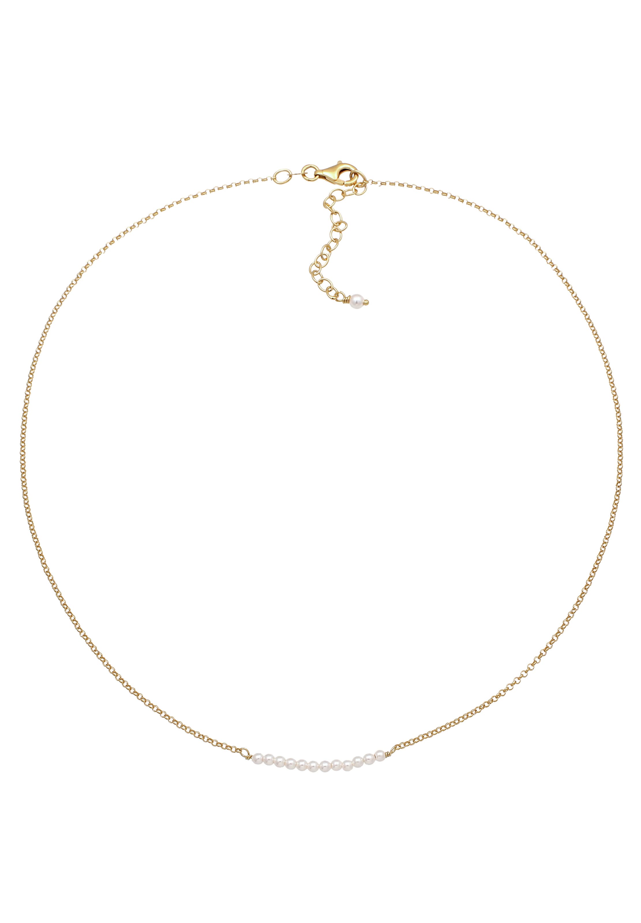 ELLI Kette in Gold: Vorderseite