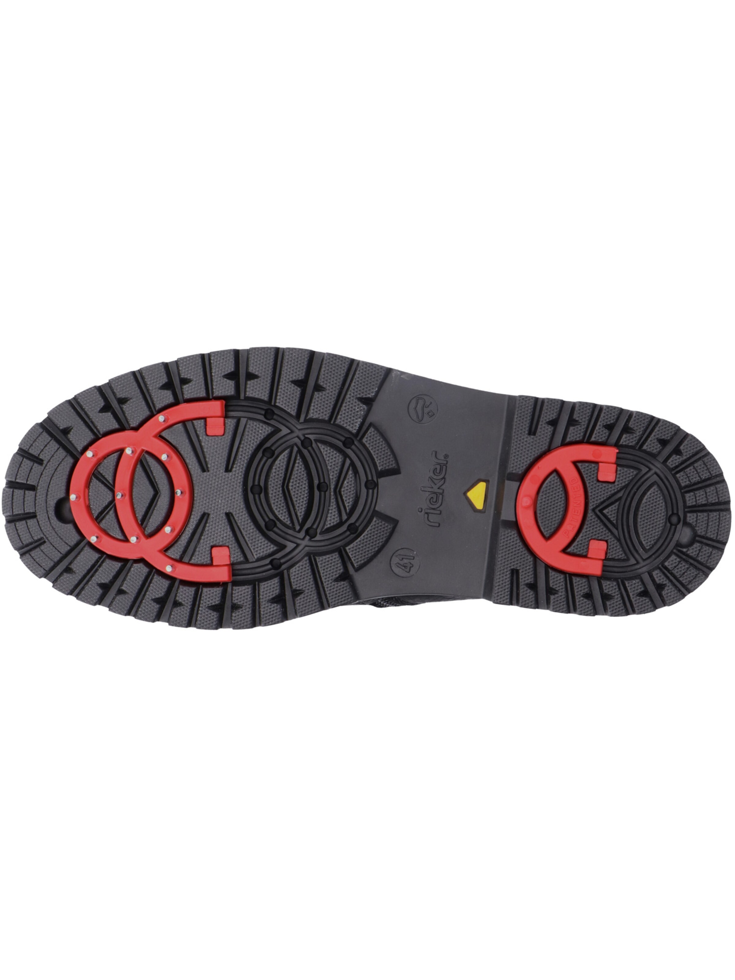 Bottines à lacets Rieker en noir