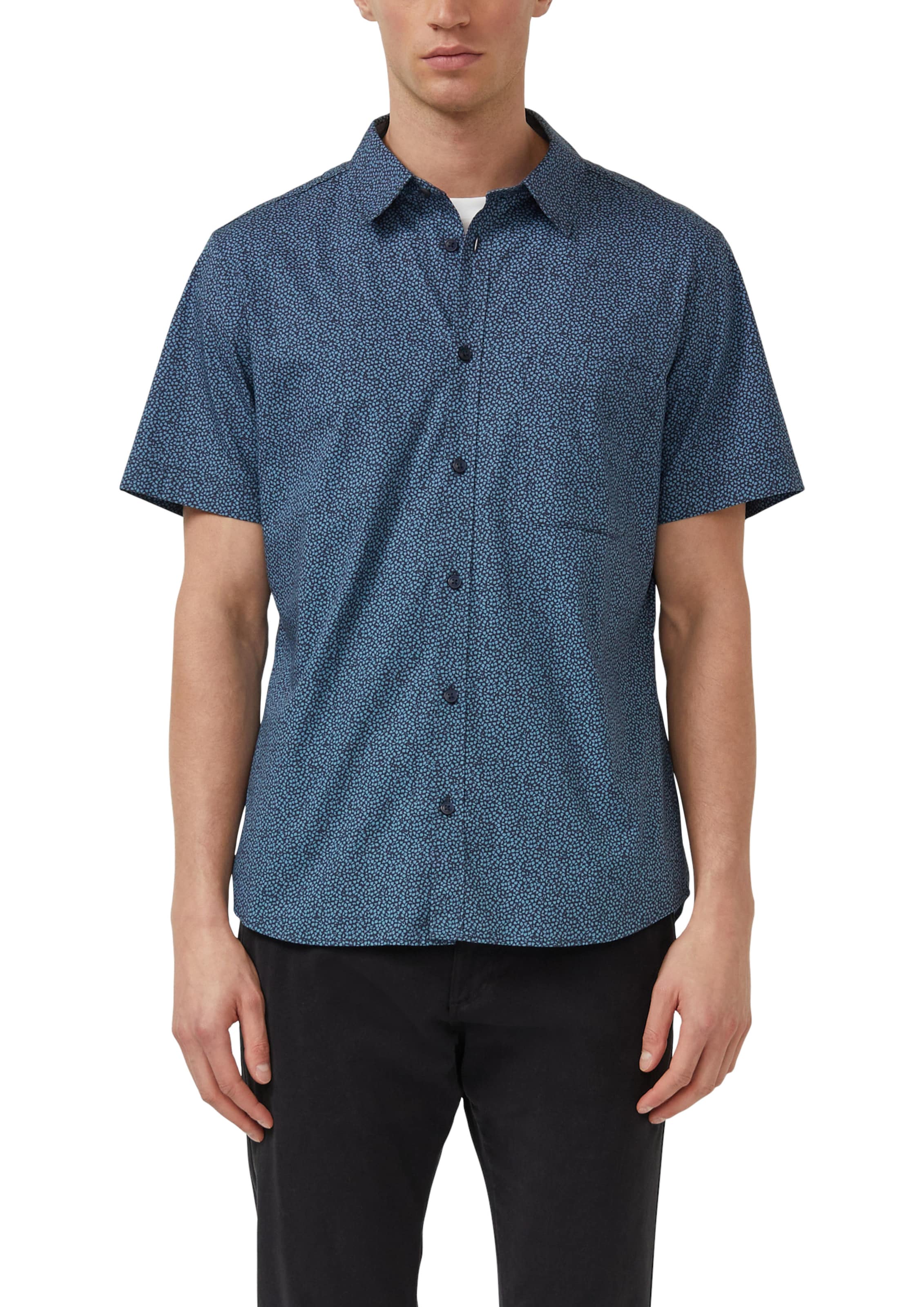 Coupe slim Chemise s.Oliver en bleu