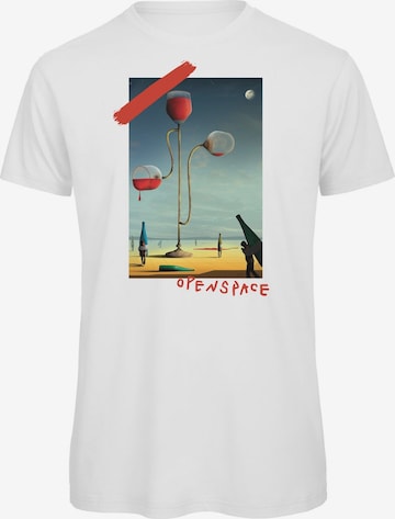 Openspace Shirt in Weiß: predná strana