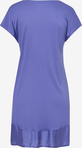 Hanro Nachthemd 'Livia' in Blauw