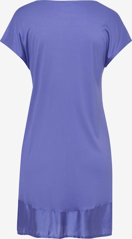 Hanro Nachthemd 'Livia' in Blau