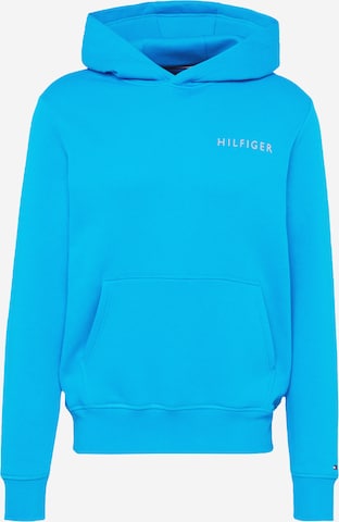 Sweat-shirt TOMMY HILFIGER en bleu : devant