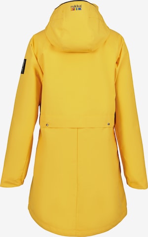 Cappotto outdoor 'Punittu' di Rukka in giallo