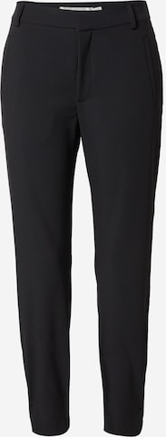 Coupe slim Pantalon chino 'Nica' InWear en noir : devant