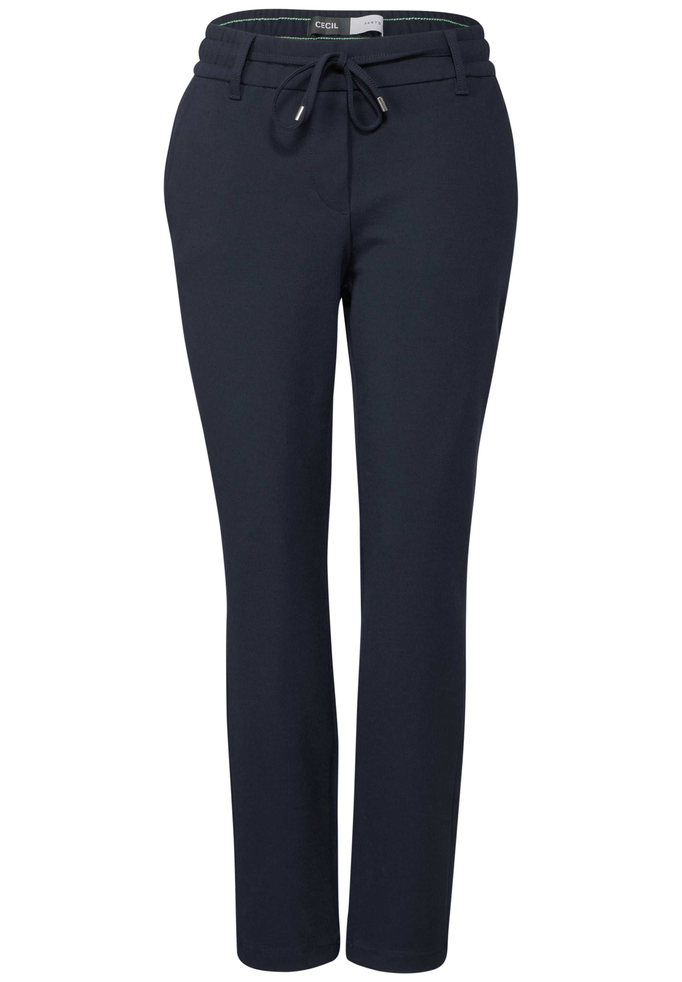 CECIL Regular Pants in Blue: front