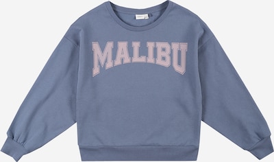 NAME IT Sweatshirt 'DALIBU' i duvblå / pastellrosa, Produktvy