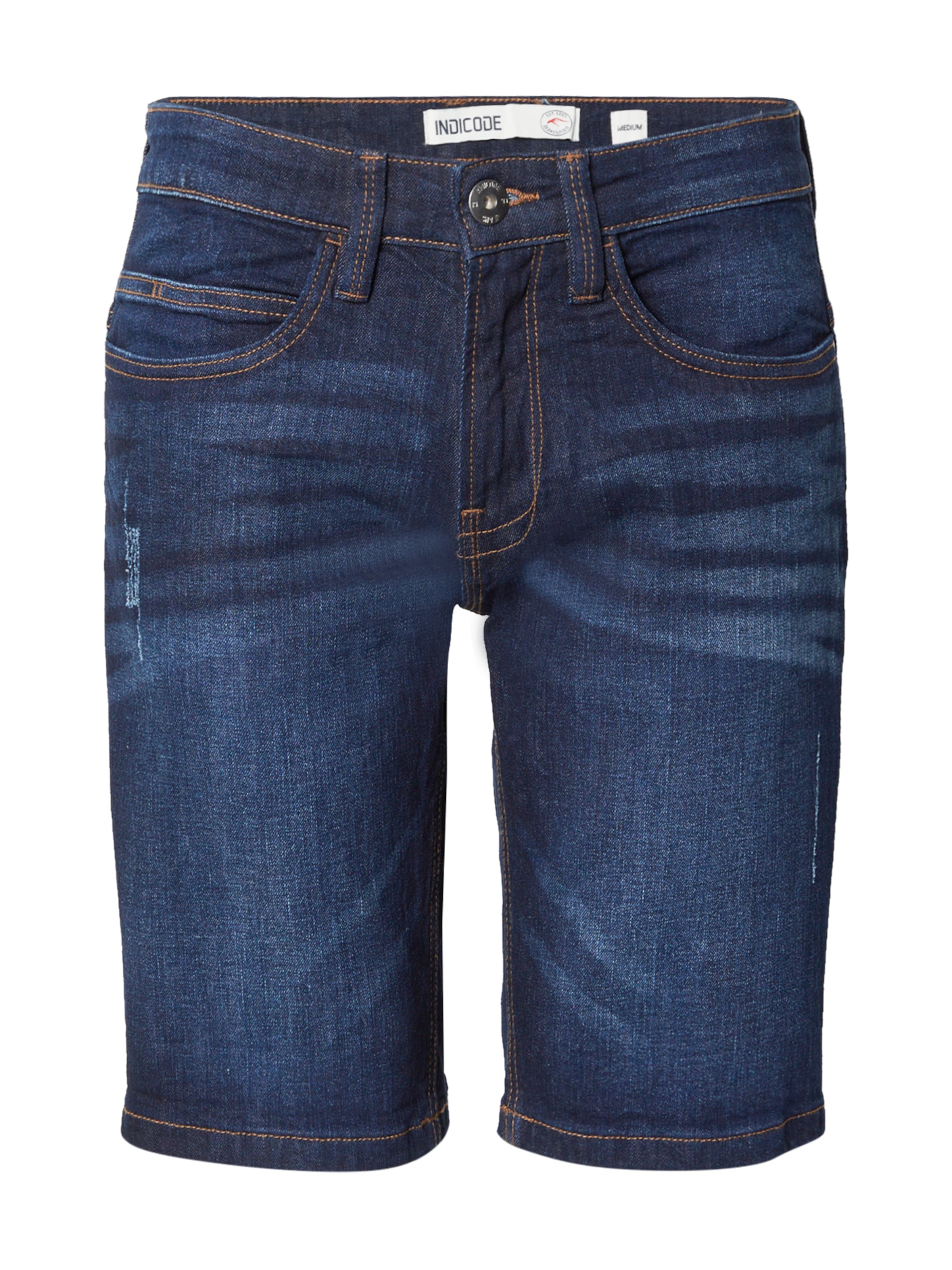 INDICODE JEANS Regular Дънки &#x27;Kaden&#x27; в синьо: отпред