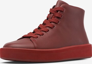 CAMPER High-Top Sneakers in Red: front