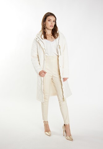 Manteau mi-saison 'Tassia' faina en blanc