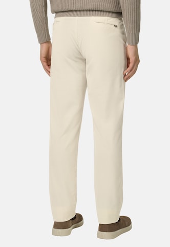 Boggi Milano Обычный Плиссированные брюки в Бежевый