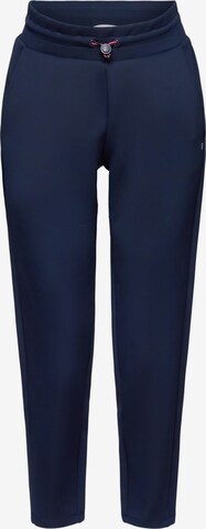 ESPRIT Broek in Blauw: voorkant