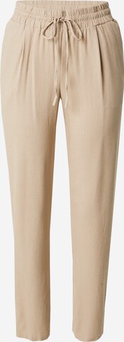 Pantalon 'JESMILO' VERO MODA en beige : devant