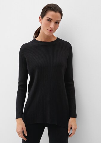 Pull-over s.Oliver en noir : devant