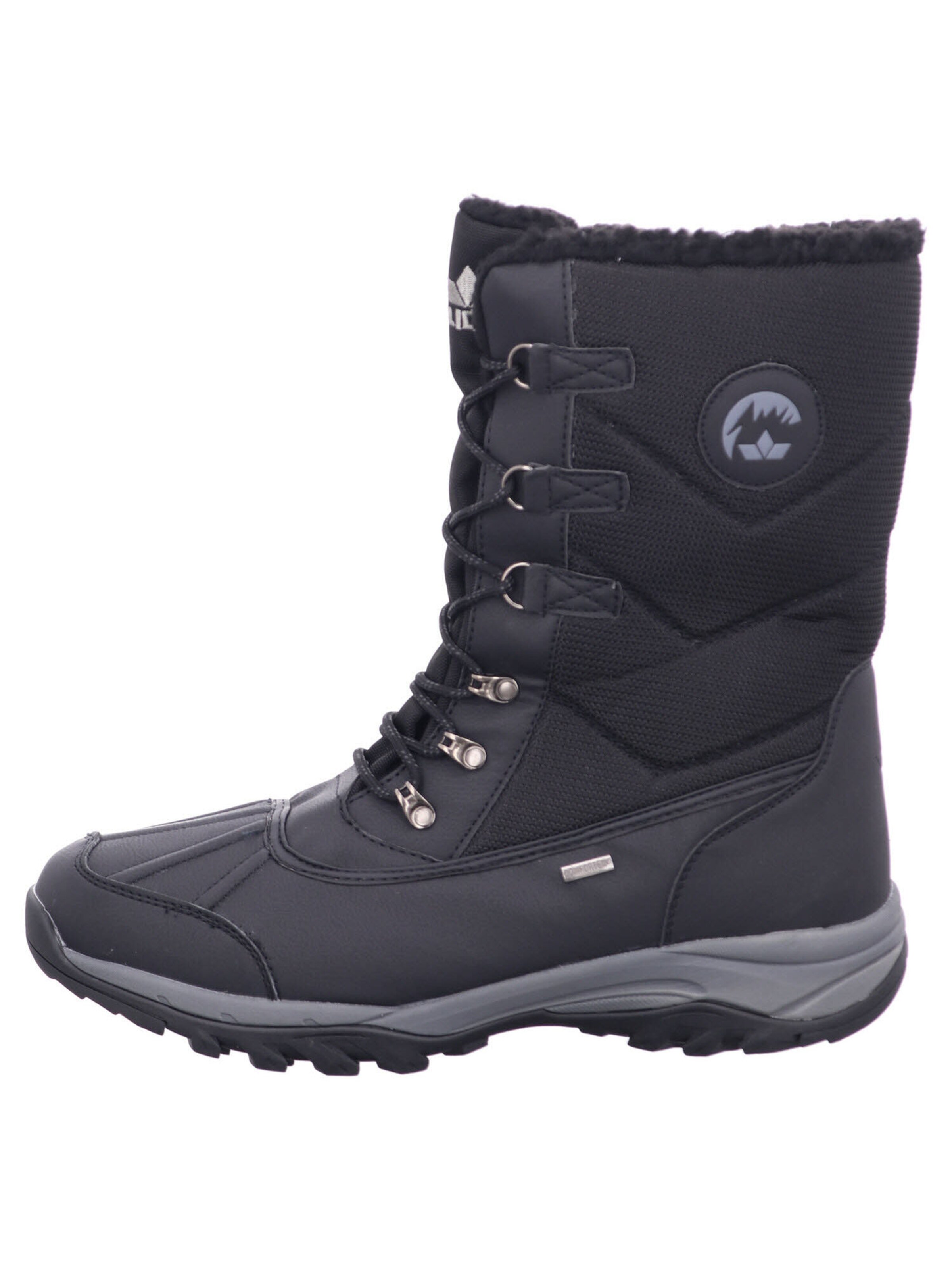 LICO Snowboots 'Rubik' in Schwarz