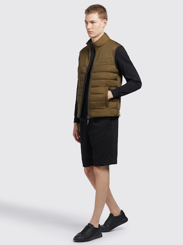 khujo Bodywarmer ' OWEM ' in Groen: voorkant