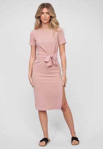 Cloud5ive Jurk in Roze: voorkant