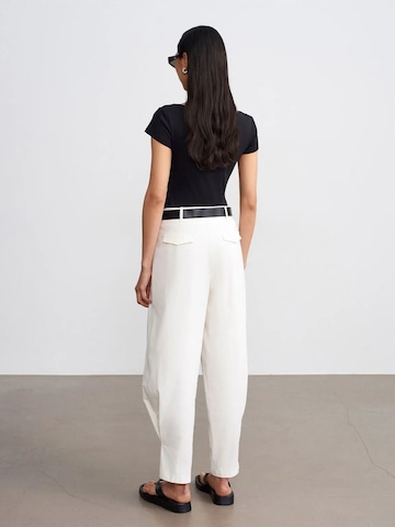 Dilvin Wide leg Pants in White
