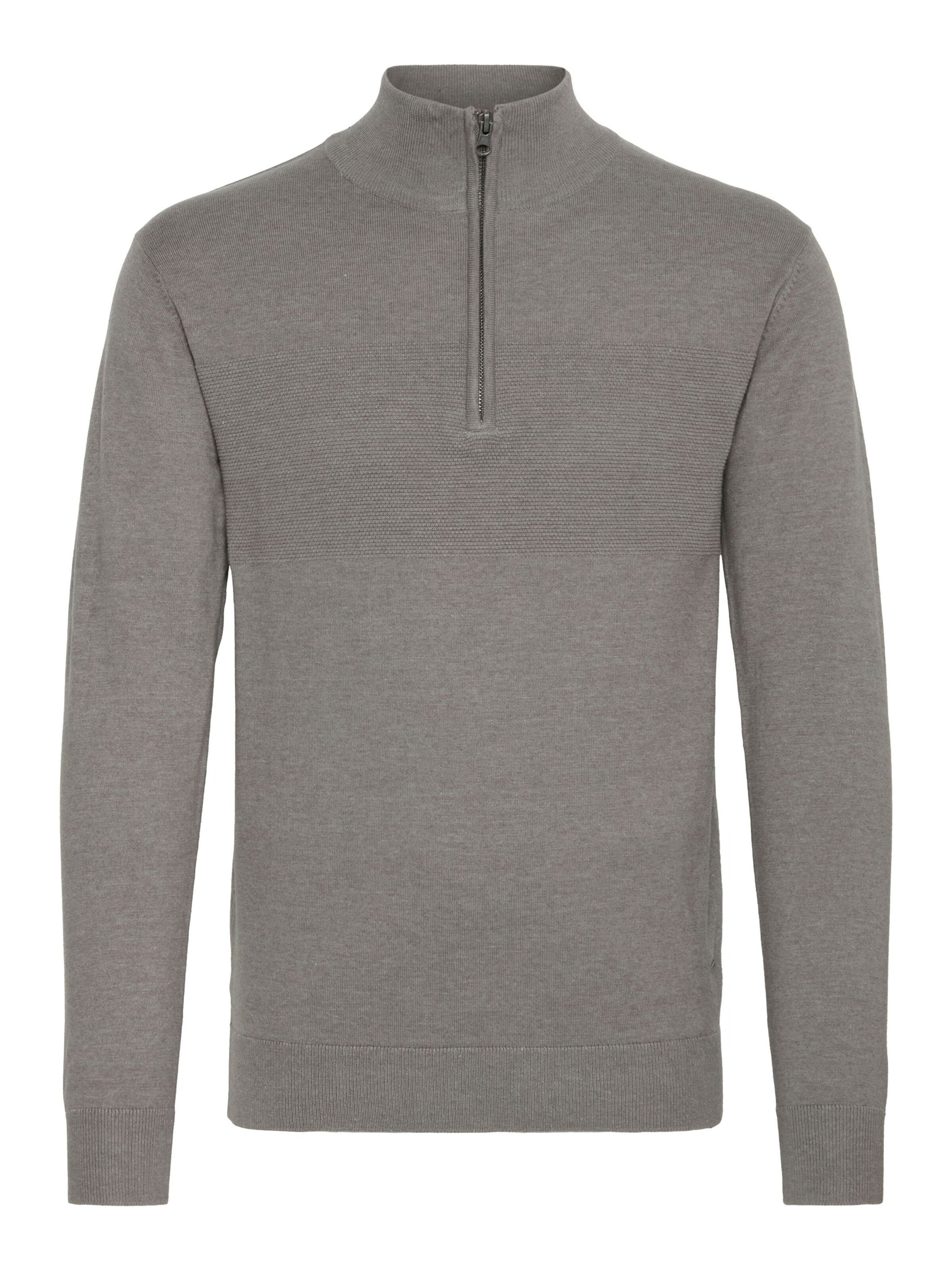 Pullover 'Erno' di INDICODE JEANS in grigio: frontale