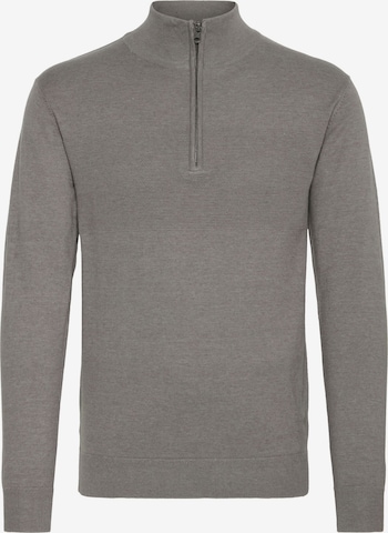 INDICODE JEANS Sweater 'Erno' in Grey: front
