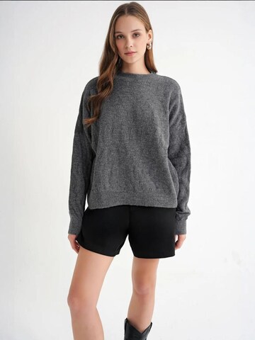 MixRay - Pullover 'Pullover' em cinzento