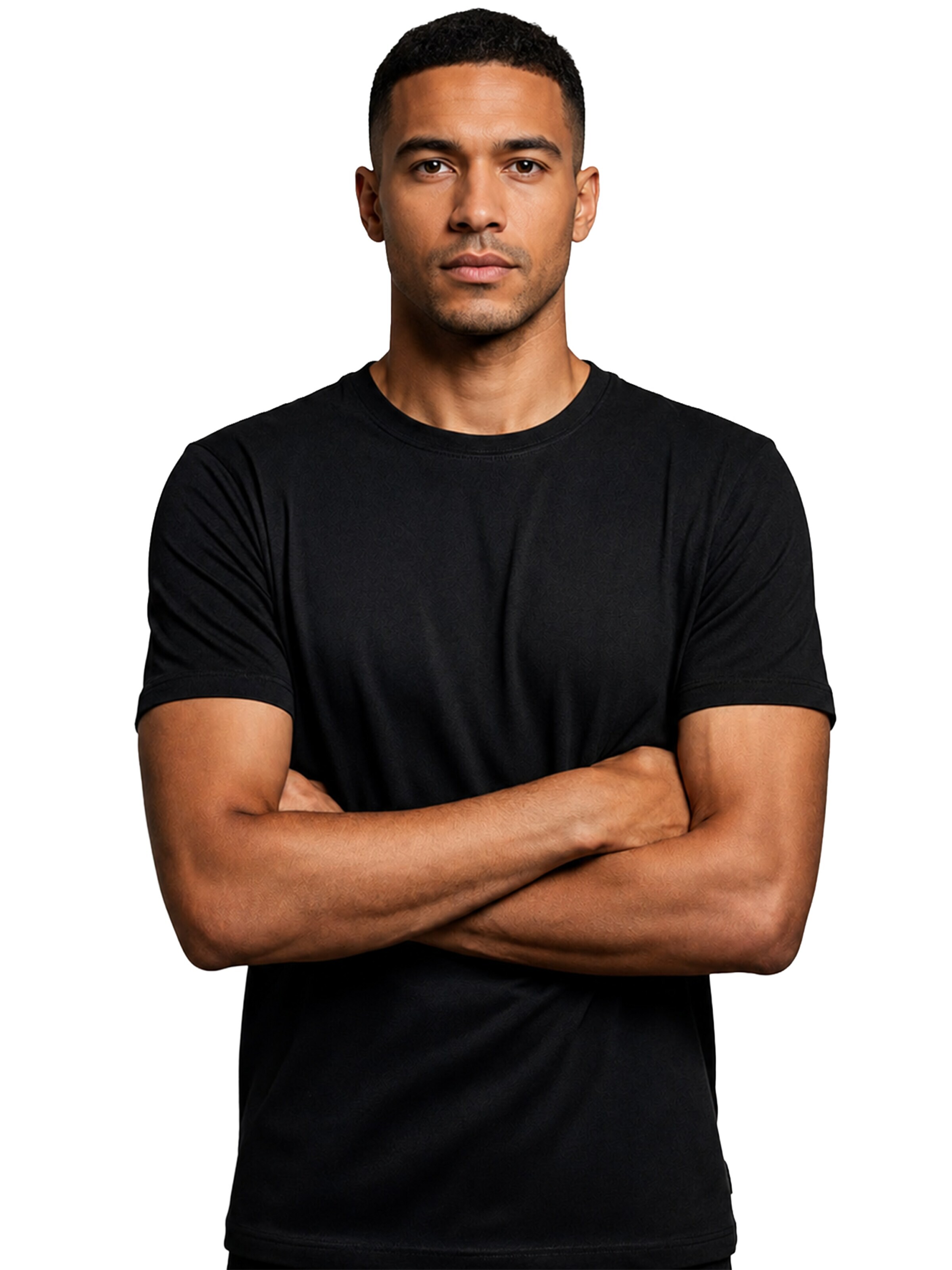 UNTAGGED MOVEMENT Shirt 'Regular Fit' in Black