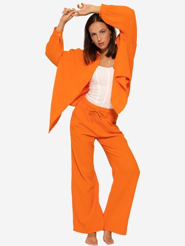 SASSYCLASSY Loosefit Broek in Oranje