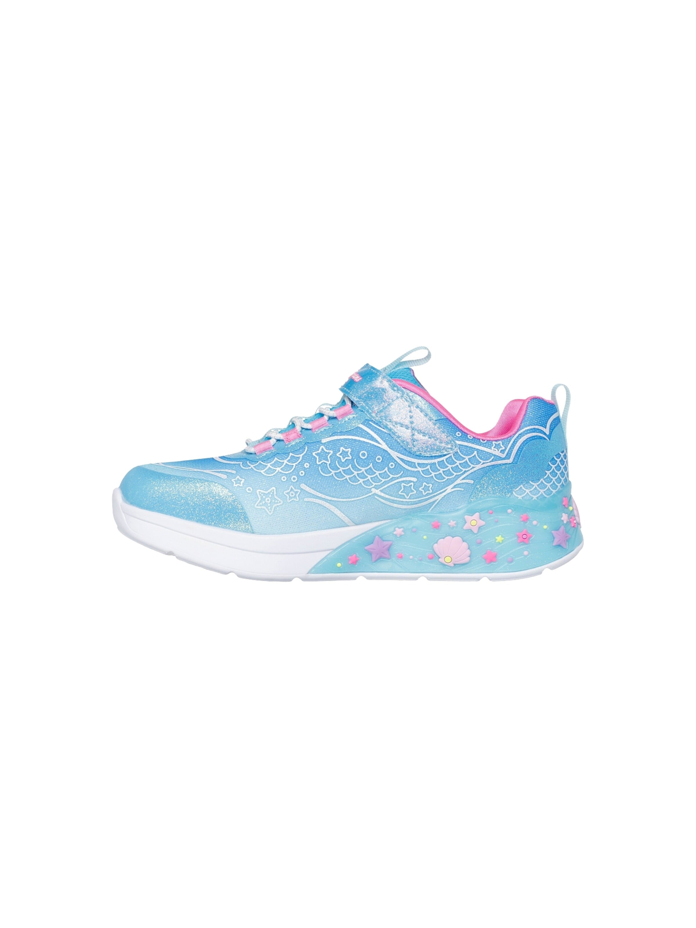 SKECHERS Sneakers 'Skechers Mermaid Dreams' in Blauw: voorkant