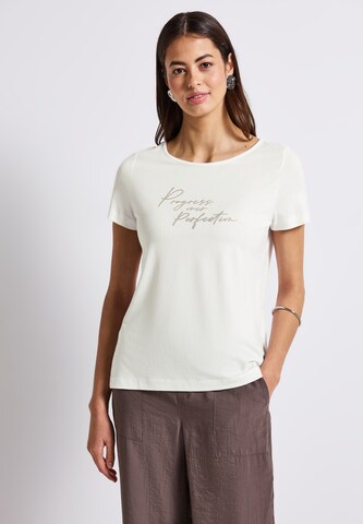 STREET ONE Shirt in White: front
