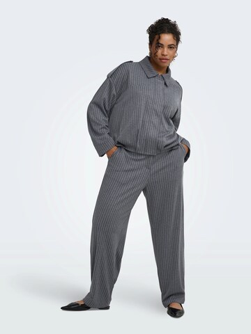 ONLY Carmakoma Loose fit Trousers 'CARMEL' in Grey