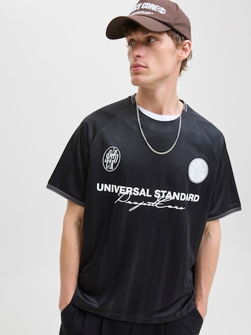 JACK & JONES Tričko – černá