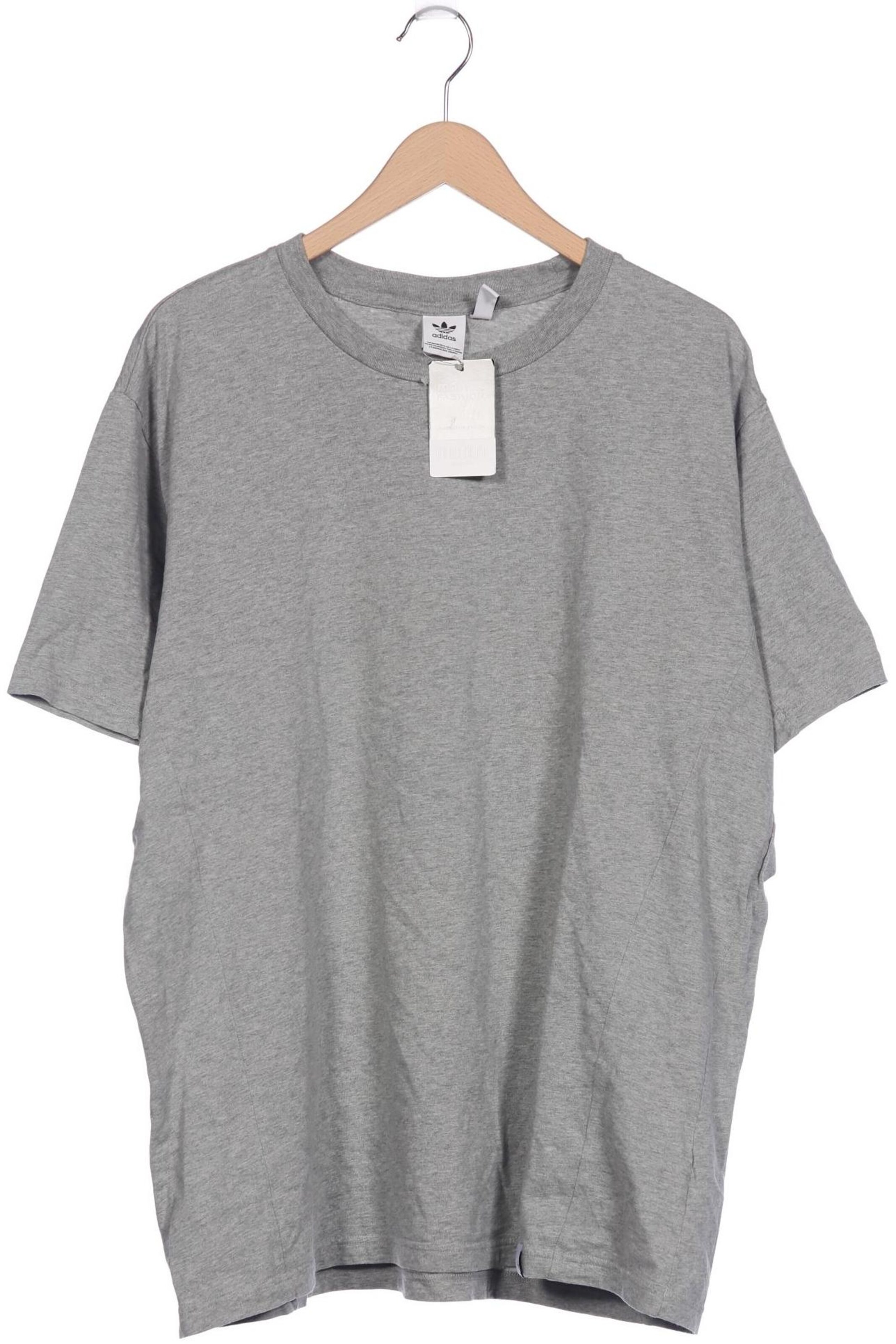 ADIDAS ORIGINALS Shirt in XL in Grey: front