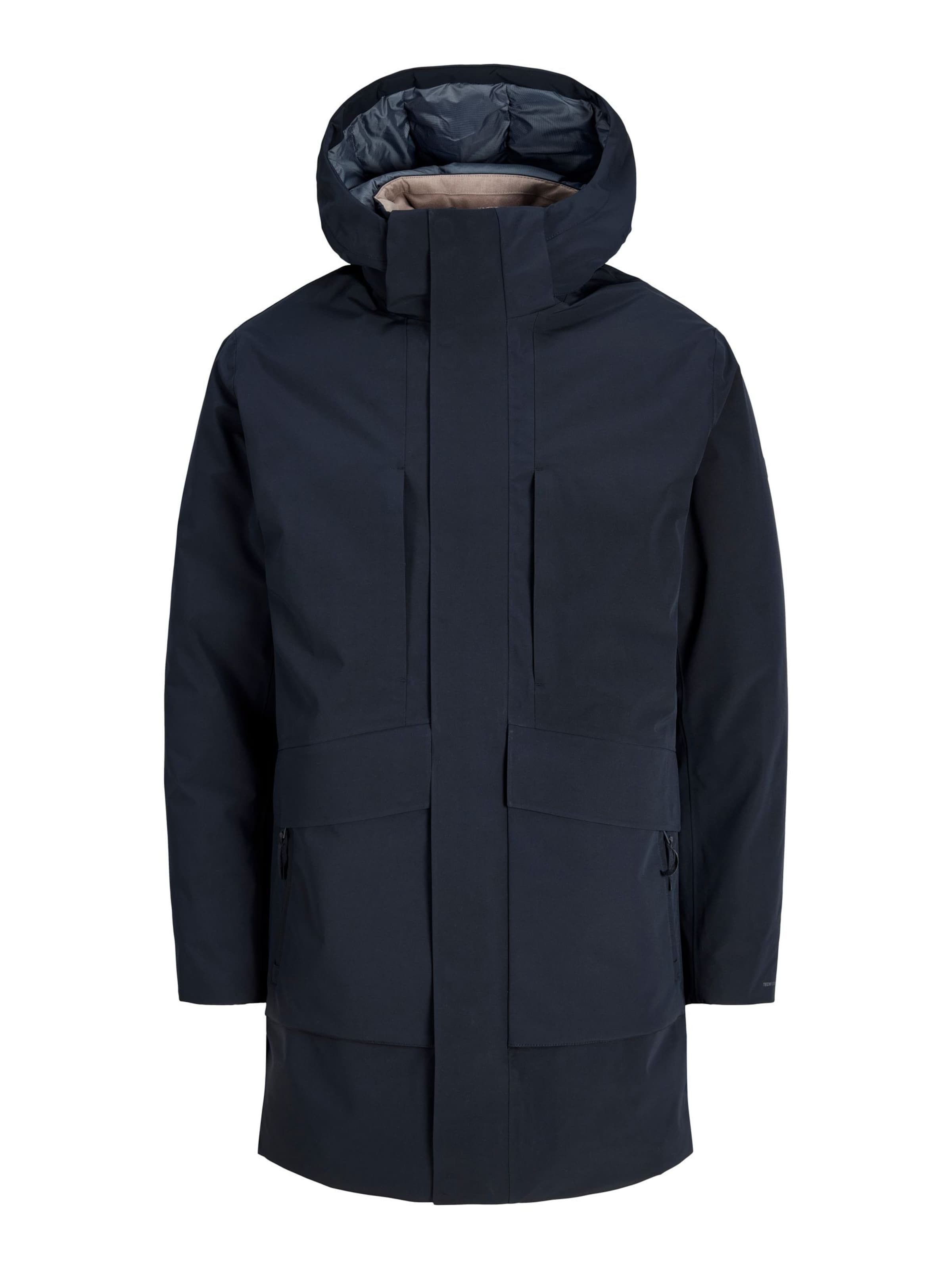Parka di mezza stagione di JACK & JONES in blu: frontale