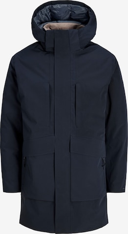 JACK & JONES - Parca de entretiempo en azul: frente