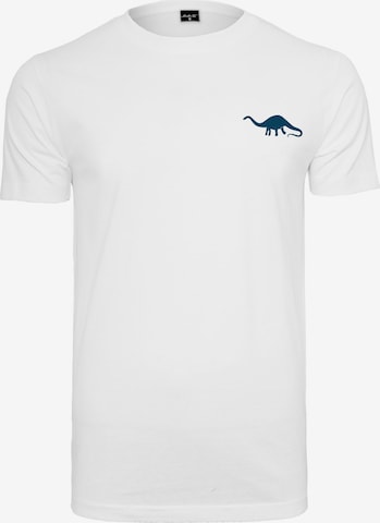Merchcode Shirt 'Jurassic' in Wit: voorkant