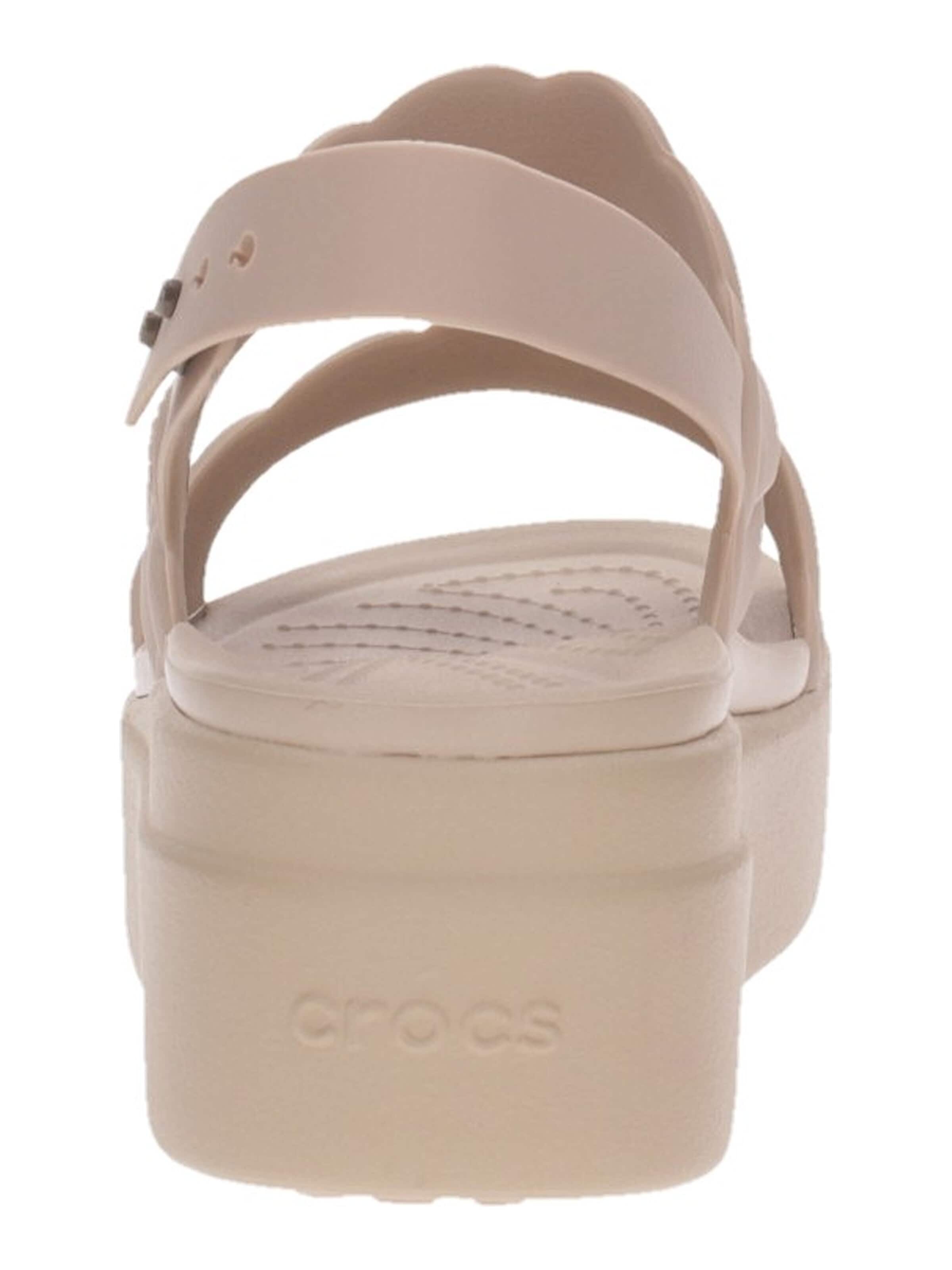 Zoccoletto 'Crocs Ciabatta Brooklyn Woven Upper' di Crocs in beige