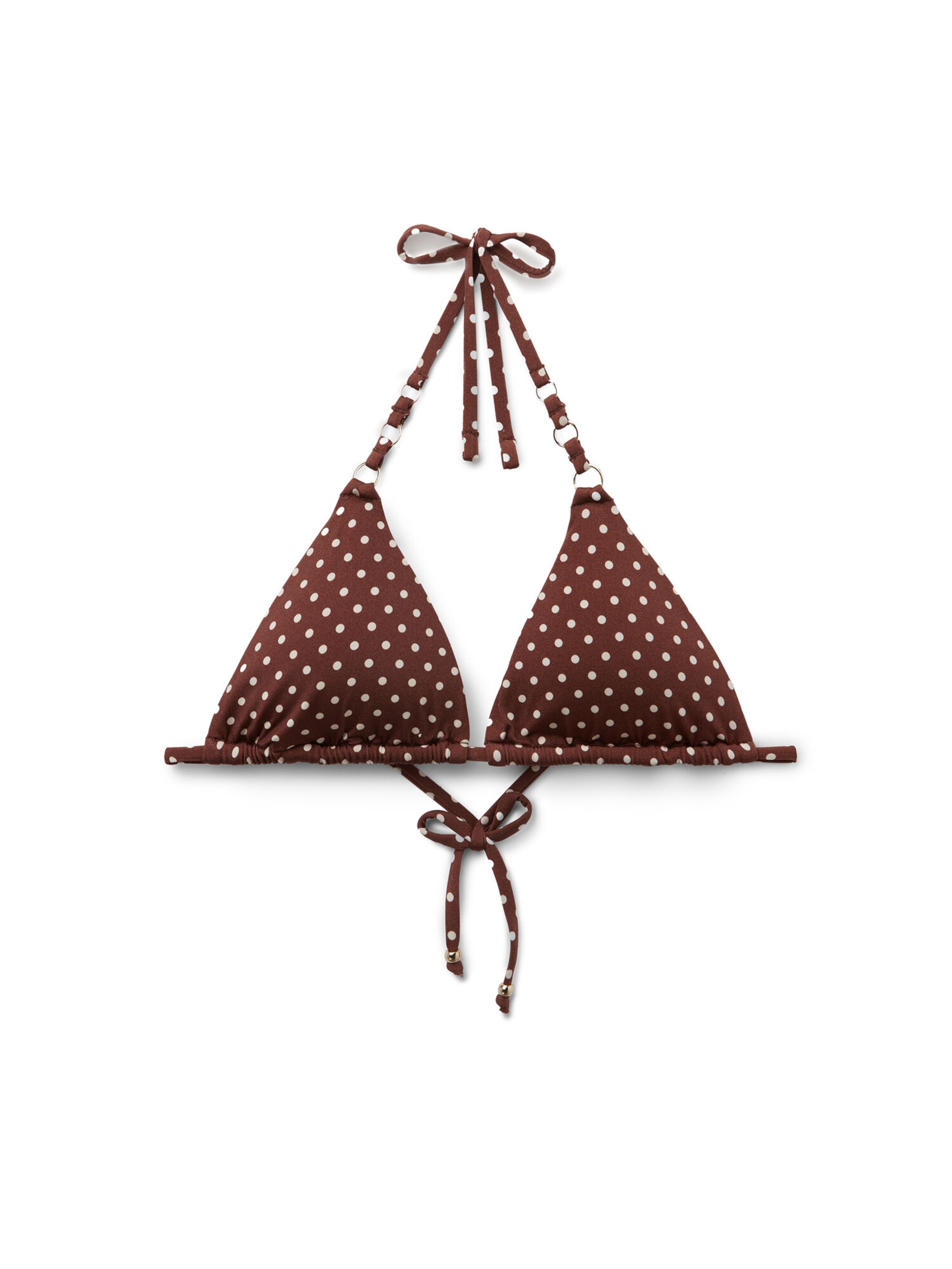 CALZEDONIA Triangel Bikinitop in Braun: Vorderseite