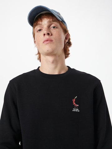 ARMEDANGELSSweater majica 'Baaro' - crna boja