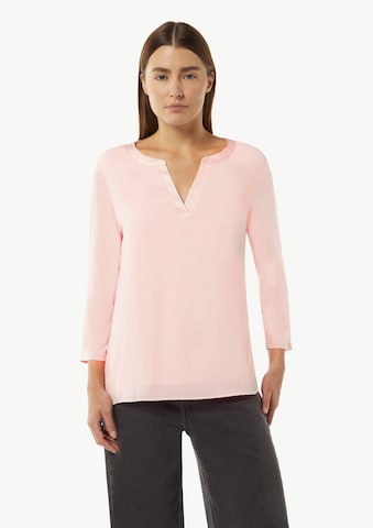 COMMA Shirt in Roze: voorkant
