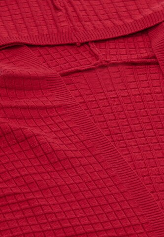 COBIE Knit Cardigan in Red