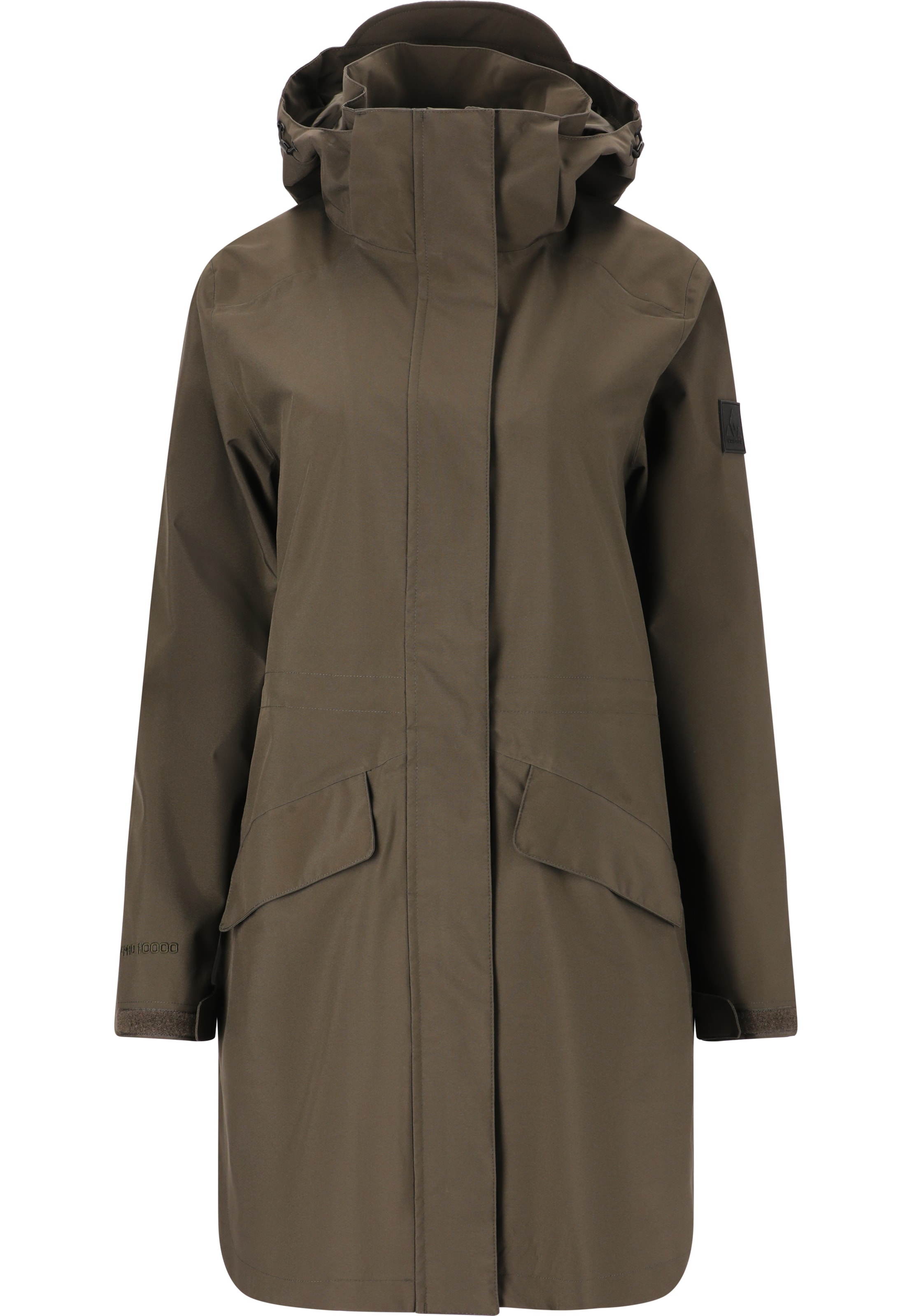 Whistler Parka 'Marico' in Grün: Vorderseite