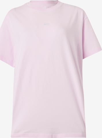 T-shirt 'CLASSIC' Nike Sportswear en rose : devant