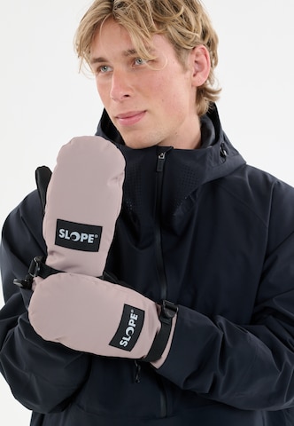 SLOPE Fäustlinge 'Gideon' in Pink: Vorderseite