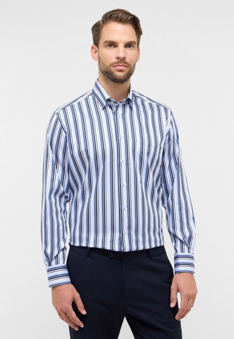 ETERNA Comfort fit Zakelijk overhemd in Blauw: voorkant
