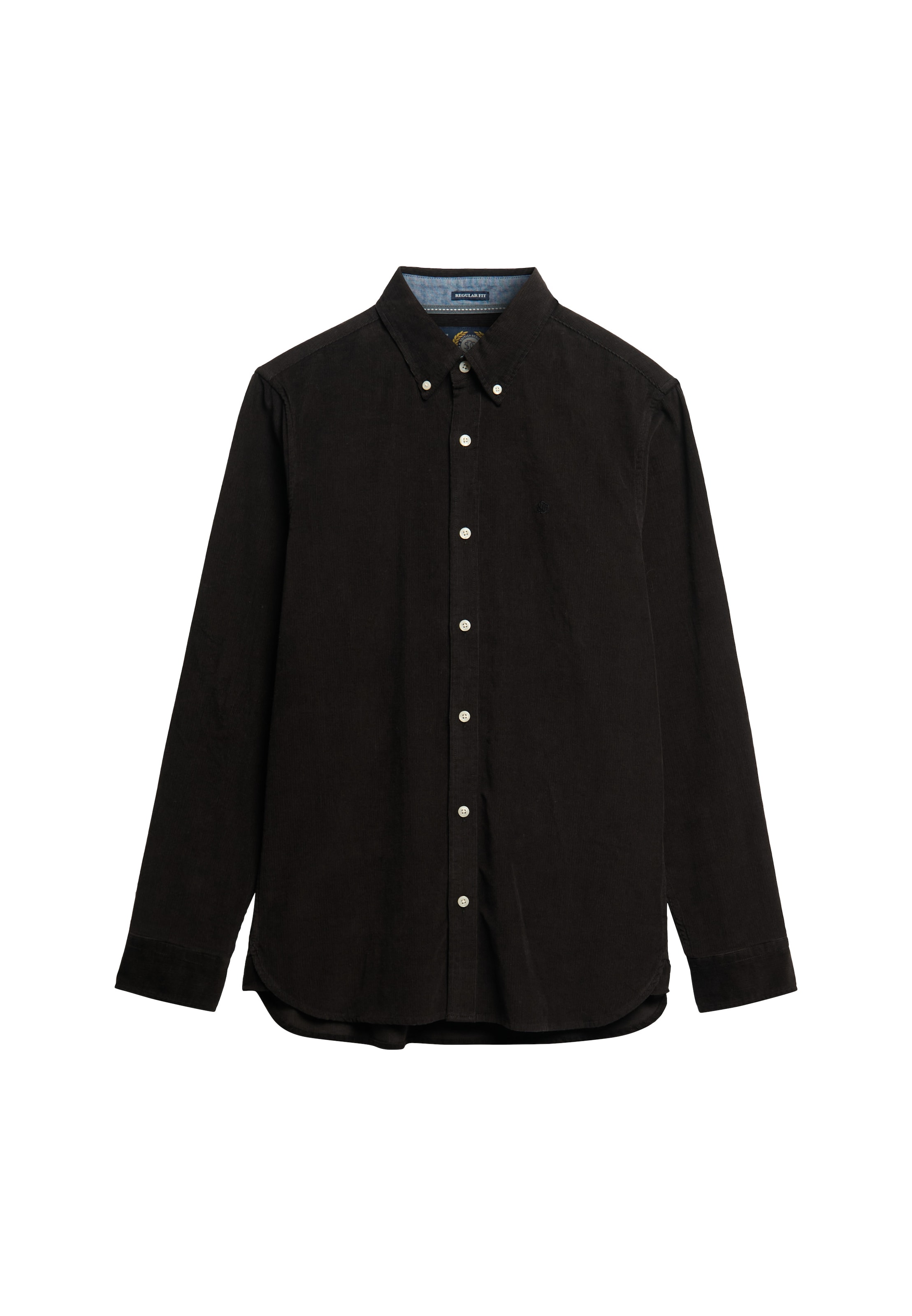 Superdry & Co Overhemd in Zwart: voorkant